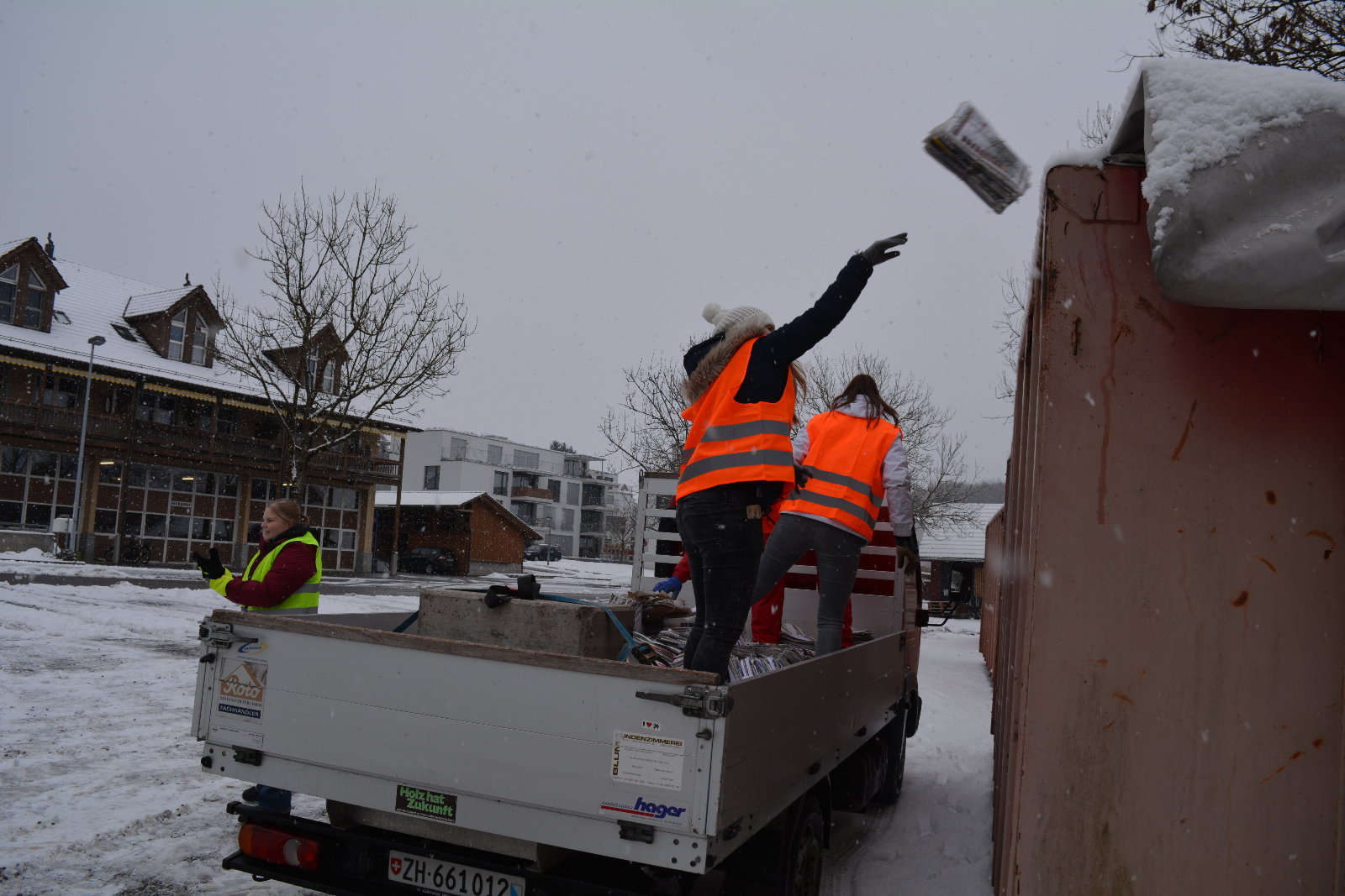 Papiersammlung der DRO