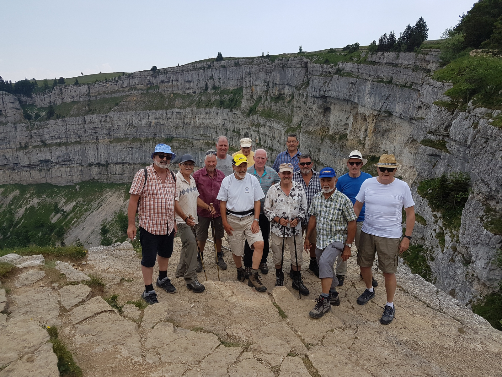 Wanderung auf den Creux-du-Van vom 21. Juni 2017