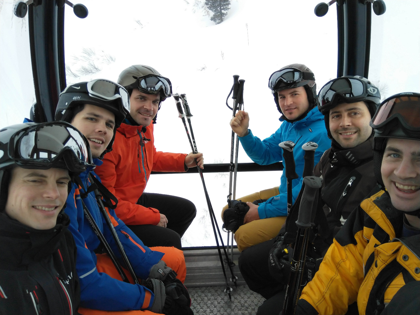 Skiweekend: viel Wind und gute Laune