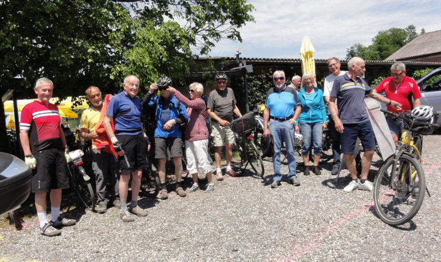Turnveteranen-Velotour vom 2. Juni 2021