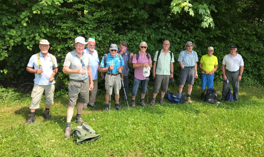 Turnveteranen-Wanderung vom 16. Juni 2021