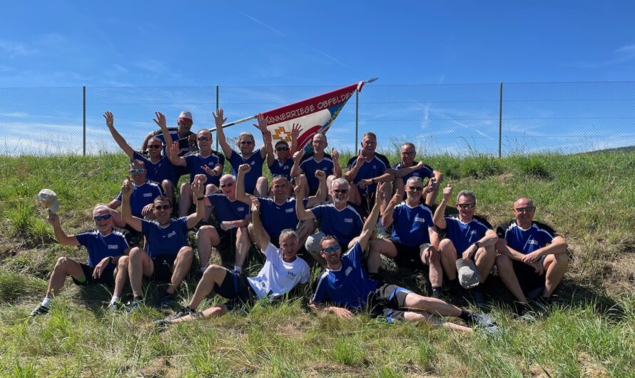 Die Männerriege am Turnfest in Wettingen