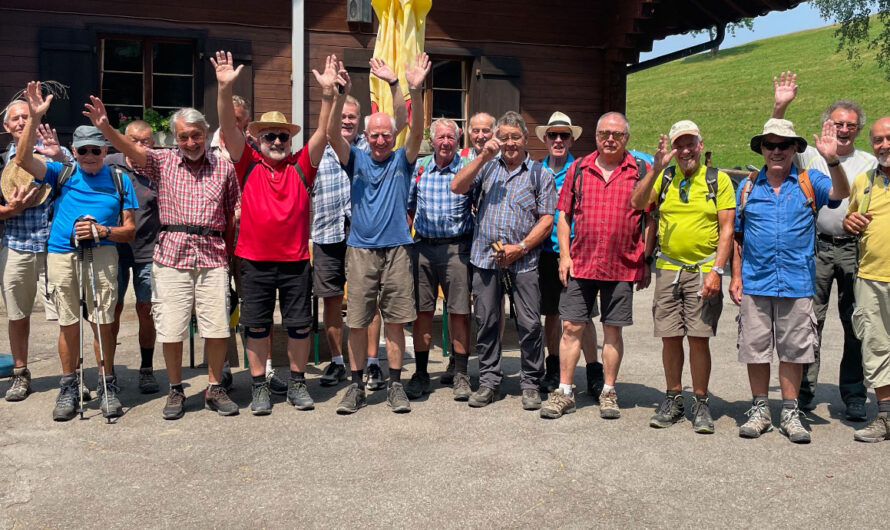 Turnveteranenwanderung vom 20. Juli 2022