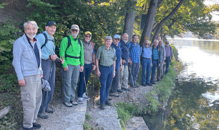 Turnveteranen-Wanderung vom 21. September 2022