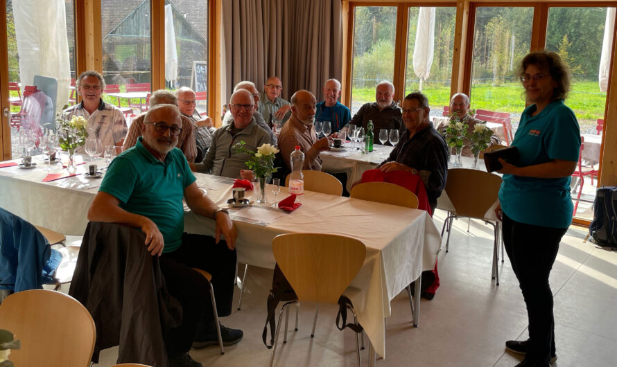 Turnveteranenwanderung von Mitte Oktober