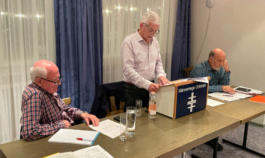 104. Generalversammlung der Turnveteranen Obfelden vom 13. März 2024