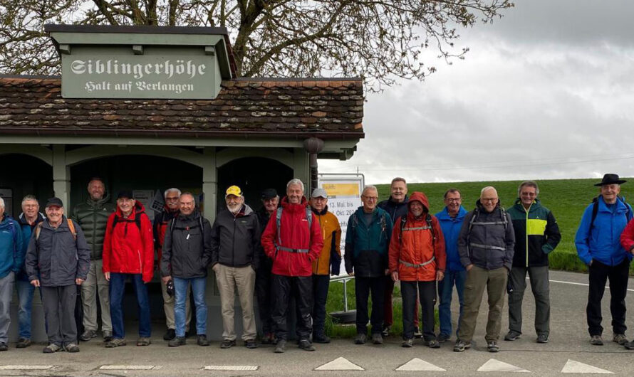 TVO-Veteranen-Wanderung vom 17. April 2024