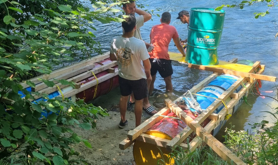 Achtung Baum! Und was man sonst noch beim Böötlen lernen kann