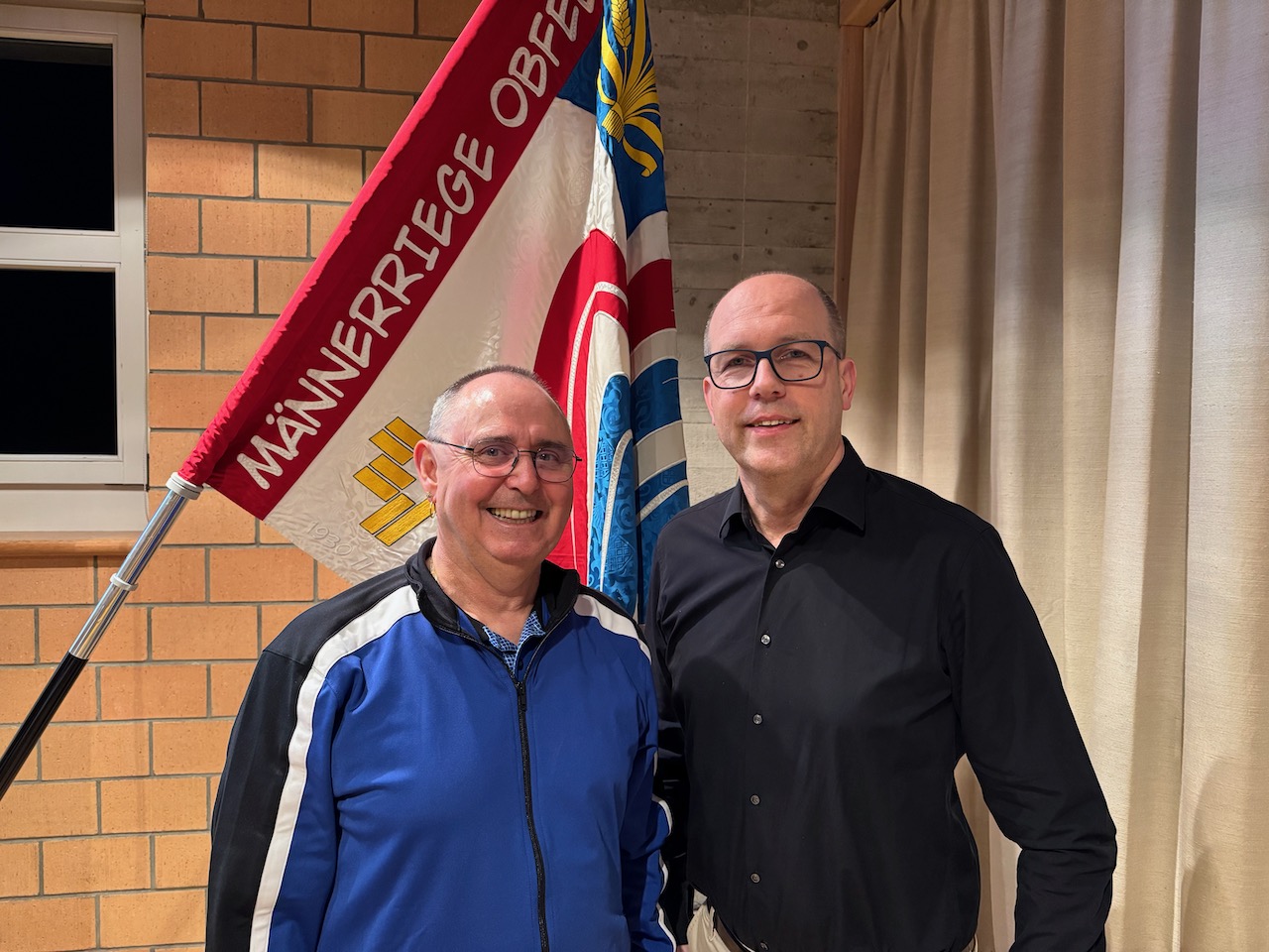 95. GV der Männerriege Obfelden mit Stabsübergabe beim Präsidentenamt