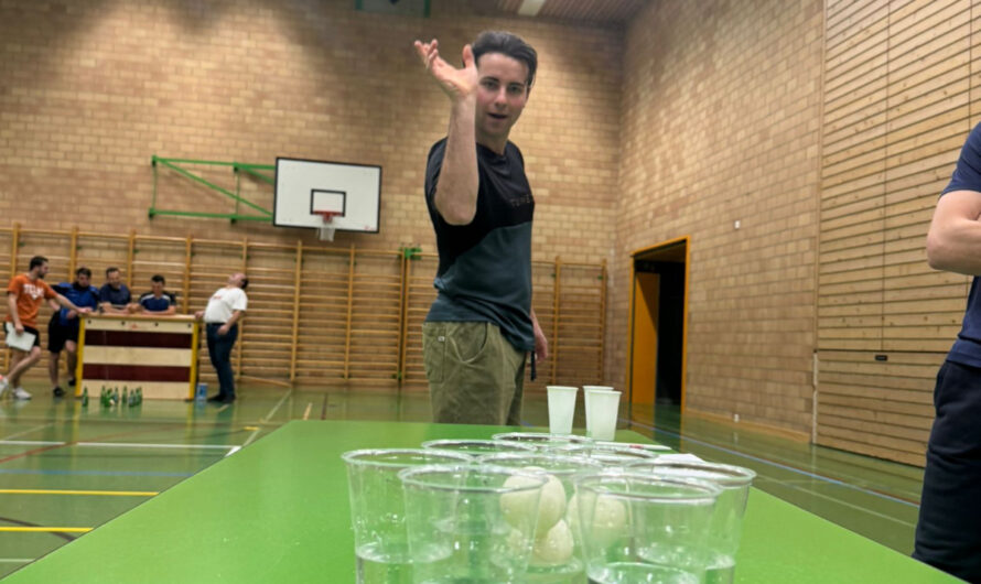 Letzte Jahresmeisterschaft: Bier-6-Kampf / Cüpli-Queen