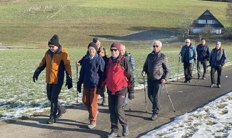 Turnveteranen Wanderung vom 14. Januar 2026