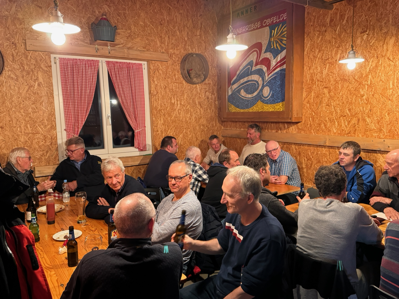 Die Männerriegen-Fahne hat ein neues Zuhause